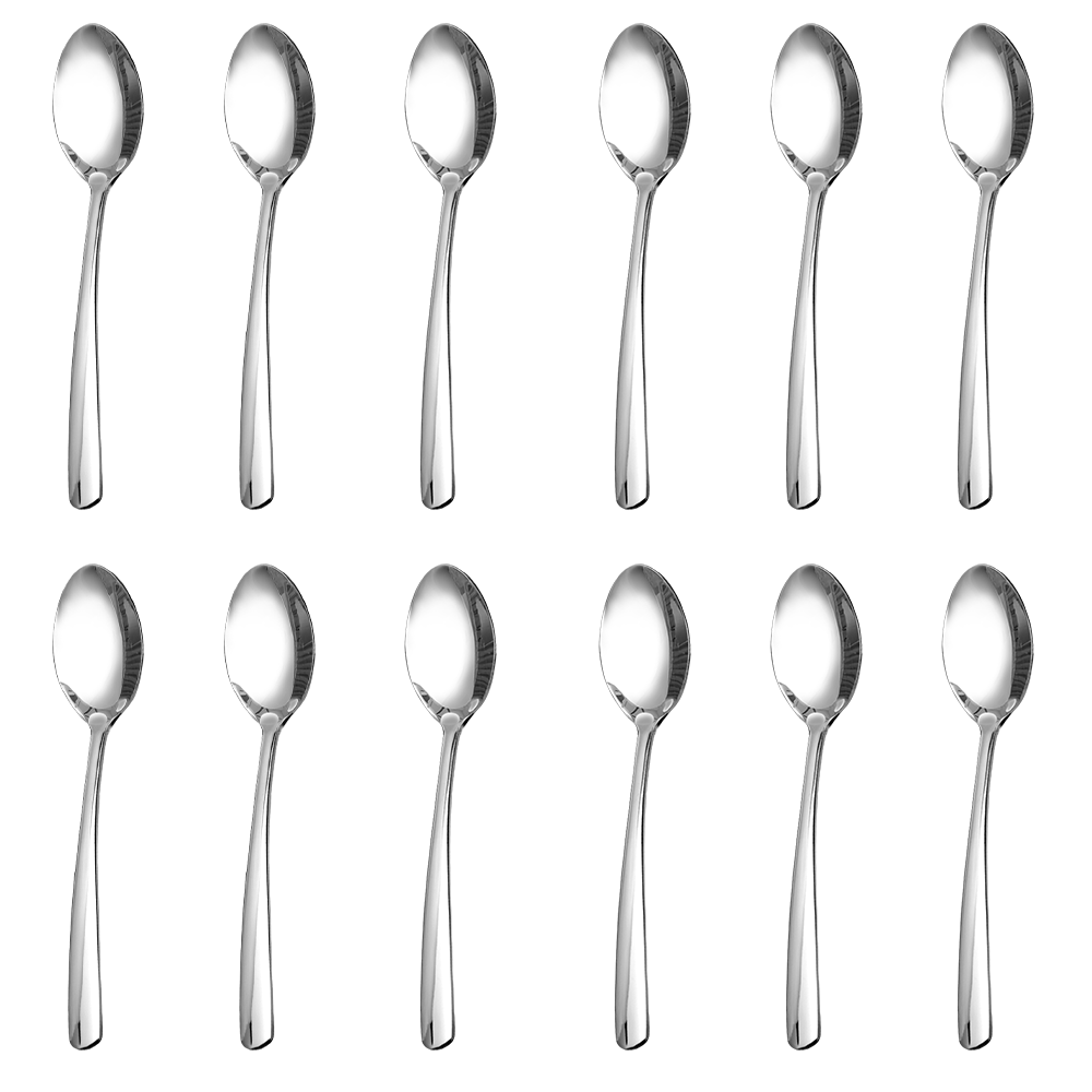 SOLEADER 12pc 5.1" 18/8 Stainless Steel Pointed Teaspoons