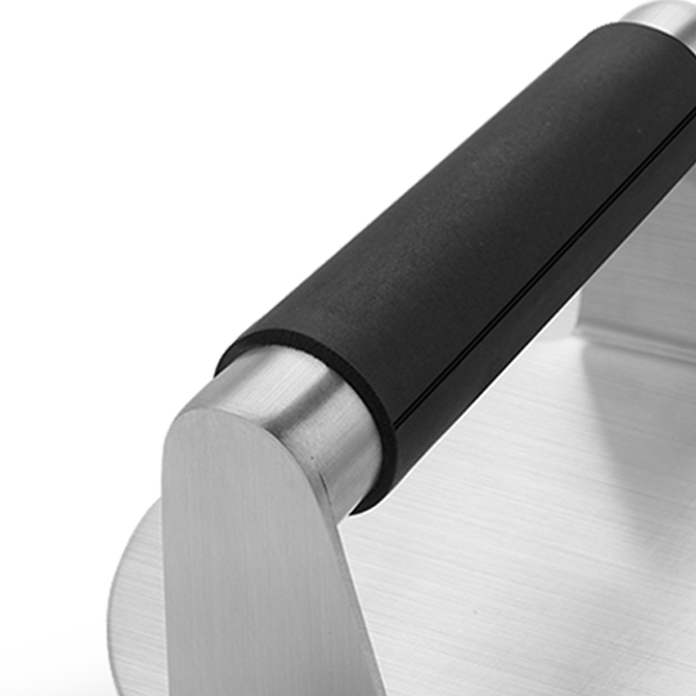 SOLEADER 5.5-Inch 304 Stainless Steel Smash Burger Press