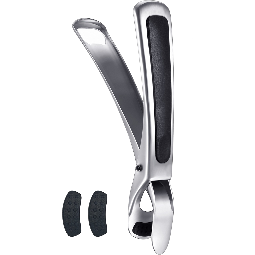 Hot Plate Gripper Stainless Steel - Anti-Scald Kitchen Pan Lifter Tongs 2 Pack