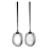 Serving Spoons Set of 12 - Large 12 Inch Stainless Steel Buffet Spoons