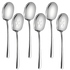 Large Serving Spoons Stainless Steel 12 Inch - Buffet Spoon Set of 6
