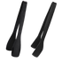 Silicone Cooking Tongs 11 Inch - Heat Resistant BBQ Tongs Set of 2