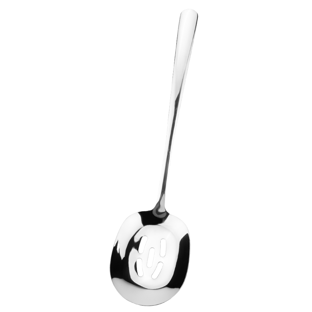 Large Serving Spoons Set 12 Inch - Stainless Steel Buffet Spoons 4 Pack